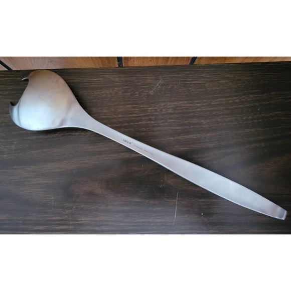 Ikea 12" Stainless Steel Serving Spoon - used - Picture 3 of 4